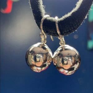 Silpada Sterling Silver Ball Drop Earrings